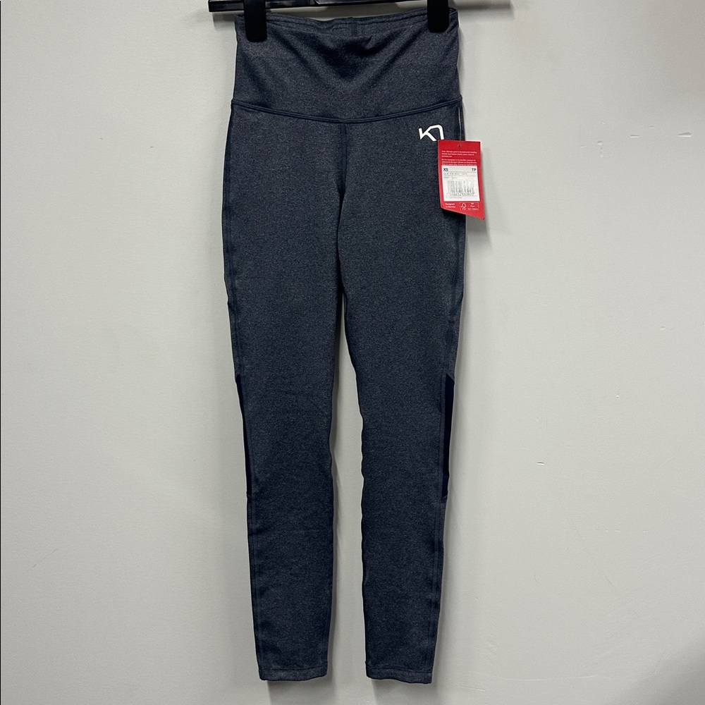 NEW Kari Traa Julie High-Waisted Tights in  Marin xs
